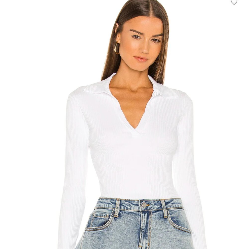 COTTON CITIZEN The Ibiza Polo cropped top